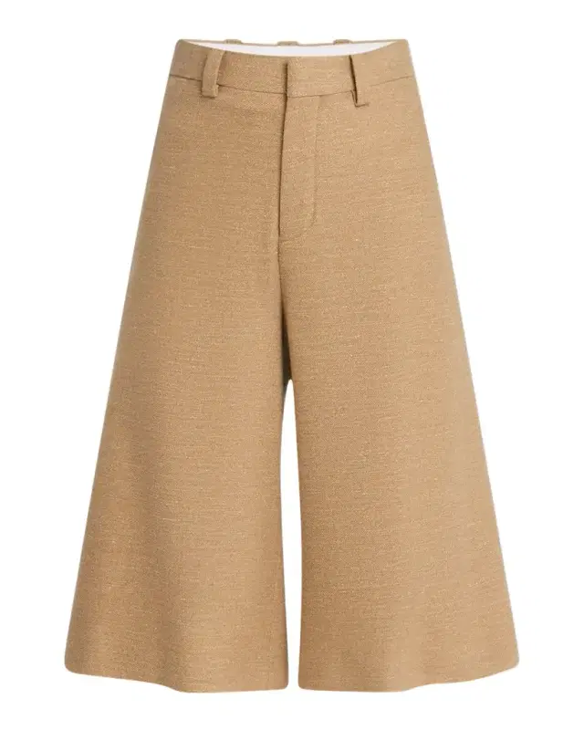 Drake Light Wool Cashmere Bermuda Shorts Drake Light Wool Cashmere Bermuda Shorts
