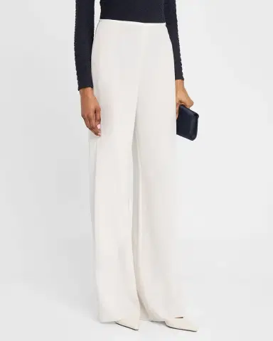 Emporio Armani High-Rise Straight-Leg Trousers | Thumbnail 4 Emporio Armani High-Rise Straight-Leg Trousers | Thumbnail 4