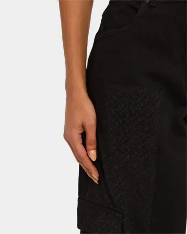 PURPLE Barrel-Leg Mesh Carpenter Jeans | Thumbnail 5 PURPLE Barrel-Leg Mesh Carpenter Jeans | Thumbnail 5