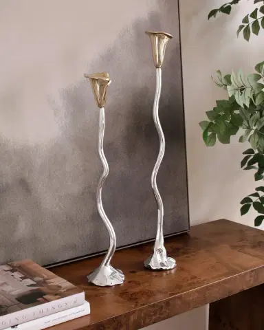 Beatriz Ball Garden Tulip 19"Candlestick Holder | Thumbnail 1 Beatriz Ball Garden Tulip 19"Candlestick Holder | Thumbnail 1