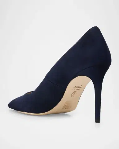 Stuart Weitzman Stuart Power Suede Pumps | Thumbnail 3 Stuart Weitzman Stuart Power Suede Pumps | Thumbnail 3