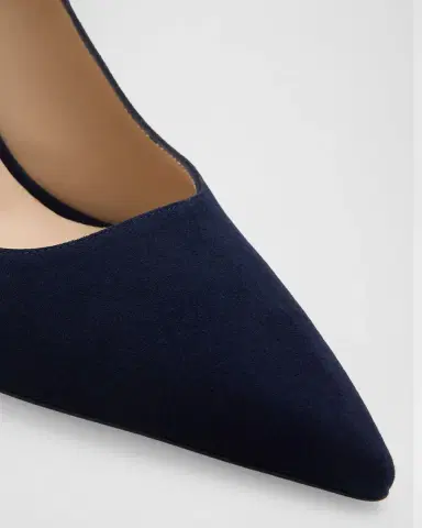 Stuart Weitzman Stuart Power Suede Pumps | Thumbnail 4 Stuart Weitzman Stuart Power Suede Pumps | Thumbnail 4
