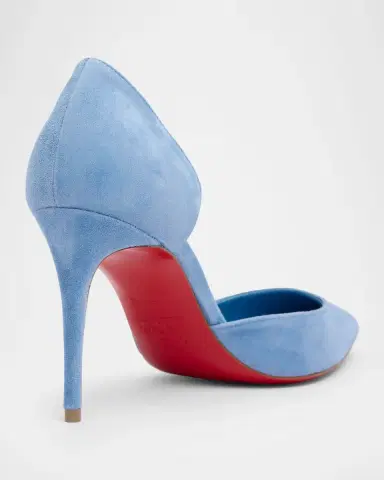 Christian Louboutin 85mm Iriza Suede Half-d'Orsay Pumps | Thumbnail 11 Christian Louboutin 85mm Iriza Suede Half-d'Orsay Pumps | Thumbnail 11