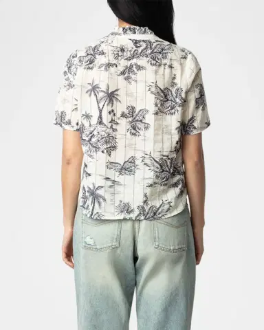 Zadig & Voltaire Topher Tropical Island Blouse | Thumbnail 2 Zadig & Voltaire Topher Tropical Island Blouse | Thumbnail 2