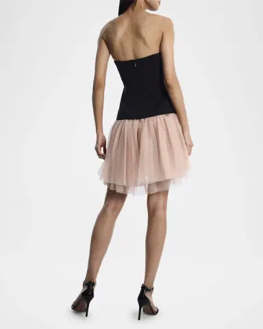 BCBGMAXAZRIA Strapless Tutu Mini Dress | Thumbnail 2 BCBGMAXAZRIA Strapless Tutu Mini Dress | Thumbnail 2