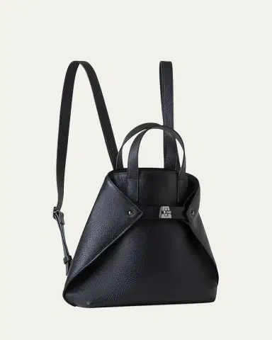 Akris Ai Small Leather Backpack | Thumbnail 3 Akris Ai Small Leather Backpack | Thumbnail 3