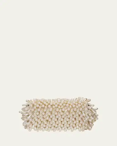 Cult Gaia Perla Pearly Beaded Shoulder Bag | Thumbnail 3 Cult Gaia Perla Pearly Beaded Shoulder Bag | Thumbnail 3