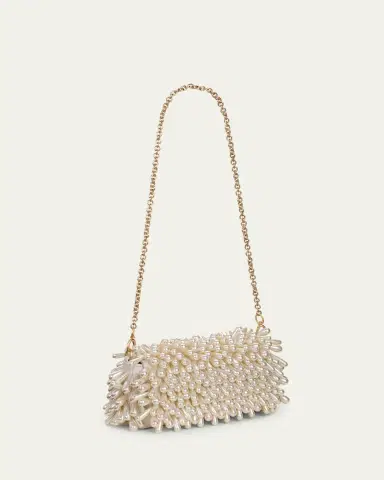 Cult Gaia Perla Pearly Beaded Shoulder Bag | Thumbnail 4 Cult Gaia Perla Pearly Beaded Shoulder Bag | Thumbnail 4