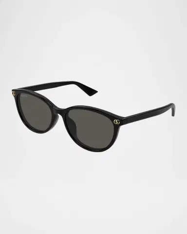 Gucci GG Logo Round Acetate Sunglasses | Thumbnail 2 Gucci GG Logo Round Acetate Sunglasses | Thumbnail 2