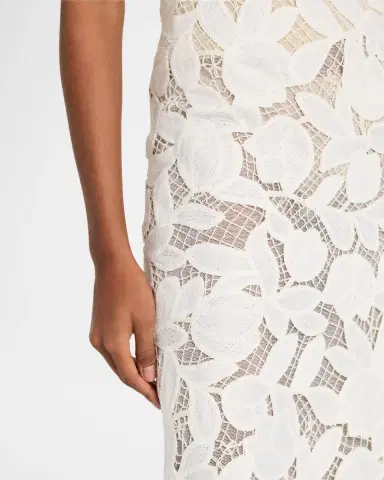 Simkhai Valletta Strapless Floral Lace Maxi Dress | Thumbnail 5 Simkhai Valletta Strapless Floral Lace Maxi Dress | Thumbnail 5
