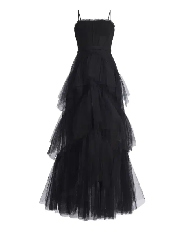 Oly Ruffle Tiered Corset Gown Oly Ruffle Tiered Corset Gown