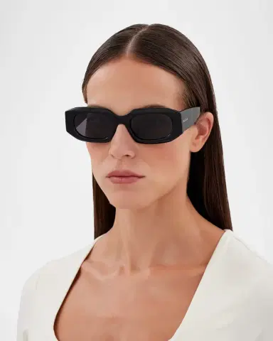 Alaïa Acetate Rectangle Sunglasses | Thumbnail 3 Alaïa Acetate Rectangle Sunglasses | Thumbnail 3