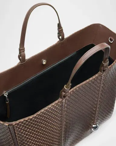 Jacquemus Le Cabas Woven Leather Tote Bag | Thumbnail 3 Jacquemus Le Cabas Woven Leather Tote Bag | Thumbnail 3