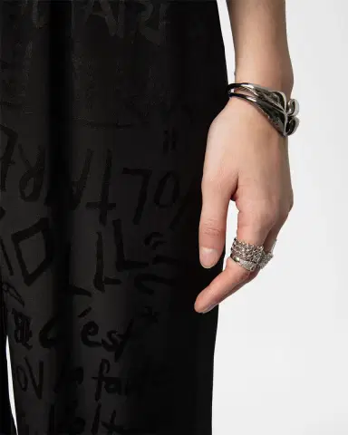 Zadig & Voltaire Pin Manifesto Silk Trousers | Thumbnail 4 Zadig & Voltaire Pin Manifesto Silk Trousers | Thumbnail 4