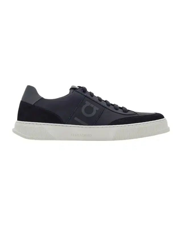 Men 's Alaska Gancio Leather Low-Top Sneakers Men 's Alaska Gancio Leather Low-Top Sneakers