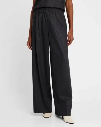 TWP Eva Wool Flannel Wide-Leg Pants | Thumbnail 3 TWP Eva Wool Flannel Wide-Leg Pants | Thumbnail 3