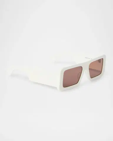 Off-White Men's Troy Acetate Rectangle Sunglasses | Thumbnail 2 Off-White Men's Troy Acetate Rectangle Sunglasses | Thumbnail 2