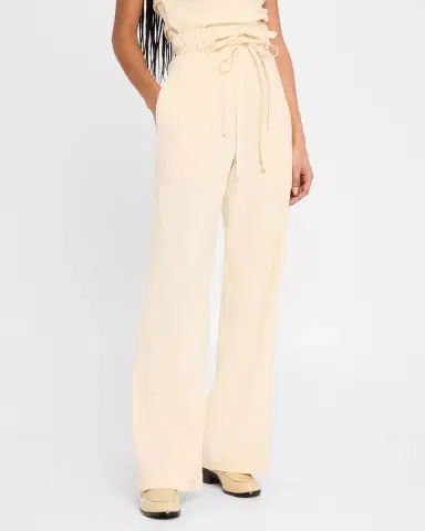 Proenza Schouler White Label Magnus Linen Slub Pants | Thumbnail 4 Proenza Schouler White Label Magnus Linen Slub Pants | Thumbnail 4