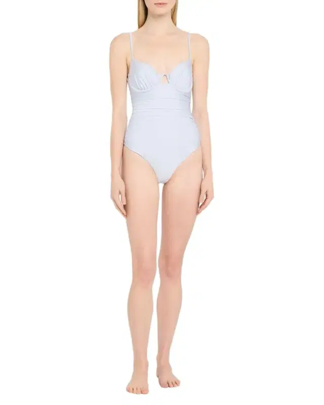 Laine Ruched Underwire One-Piece Swimsuit Laine Ruched Underwire One-Piece Swimsuit