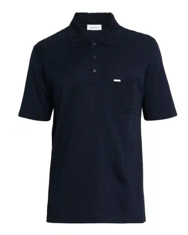 Ferragamo Men's Gancini Jacquard-Trim Cotton Pique Polo Shirt | Thumbnail 1 Ferragamo Men's Gancini Jacquard-Trim Cotton Pique Polo Shirt | Thumbnail 1