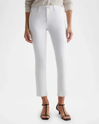 AG Jeans Mari Mid-Rise Slim Straight Crop Jeans | Thumbnail 4 AG Jeans Mari Mid-Rise Slim Straight Crop Jeans | Thumbnail 4