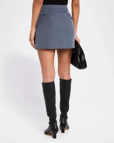 Proenza Schouler White Label Jamison Wool Melange Mini Skirt | Thumbnail 3 Proenza Schouler White Label Jamison Wool Melange Mini Skirt | Thumbnail 3