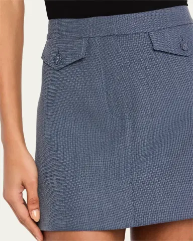 Proenza Schouler White Label Jamison Wool Melange Mini Skirt | Thumbnail 5 Proenza Schouler White Label Jamison Wool Melange Mini Skirt | Thumbnail 5