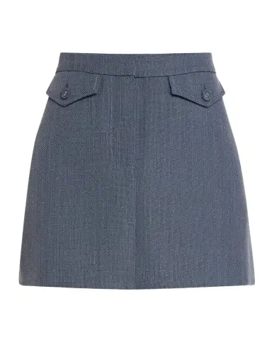 Proenza Schouler White Label Jamison Wool Melange Mini Skirt | Thumbnail 1 Proenza Schouler White Label Jamison Wool Melange Mini Skirt | Thumbnail 1