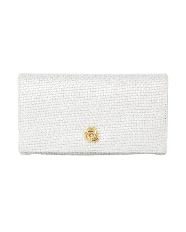 Olivia Flap Woven Clutch Bag Olivia Flap Woven Clutch Bag