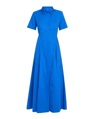 Evi Grintela Nicole Side-Slit Cotton Maxi Shirtdress | Thumbnail 1 Evi Grintela Nicole Side-Slit Cotton Maxi Shirtdress | Thumbnail 1