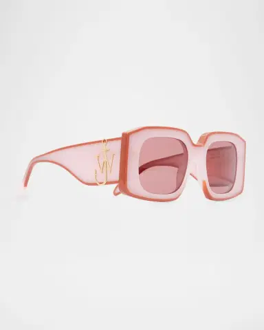 JW Anderson Bumper Square Acetate Sunglasses | Thumbnail 3 JW Anderson Bumper Square Acetate Sunglasses | Thumbnail 3