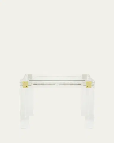Interlude Home Miranda Acrylic Backgammon Table | Thumbnail 3 Interlude Home Miranda Acrylic Backgammon Table | Thumbnail 3