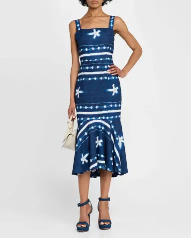 JBQ Natasha Shibori Midi Dress | Thumbnail 4 JBQ Natasha Shibori Midi Dress | Thumbnail 4