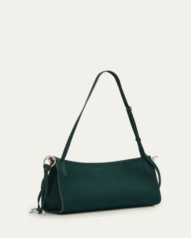 Alaïa Le Click Medium Shoulder Bag in Suede | Thumbnail 20 Alaïa Le Click Medium Shoulder Bag in Suede | Thumbnail 20