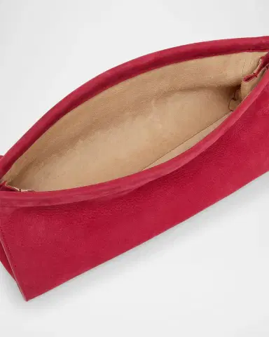 Alaïa Le Click Medium Shoulder Bag in Suede | Thumbnail 29 Alaïa Le Click Medium Shoulder Bag in Suede | Thumbnail 29