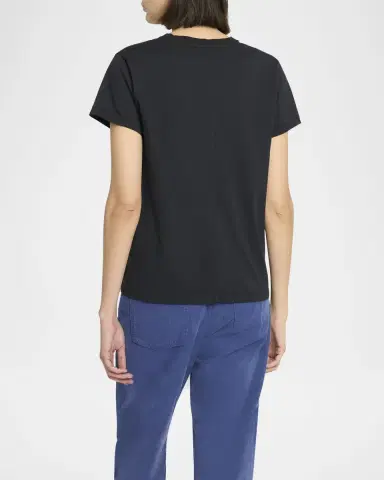 The Row Florie Short-Sleeve Cotton Top | Thumbnail 3 The Row Florie Short-Sleeve Cotton Top | Thumbnail 3
