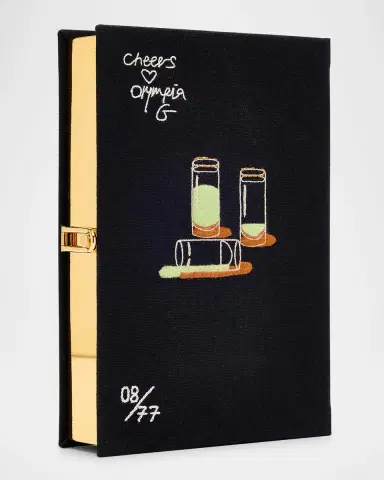 Olympia Le-Tan Tequila Shots Book Clutch Bag | Thumbnail 3 Olympia Le-Tan Tequila Shots Book Clutch Bag | Thumbnail 3