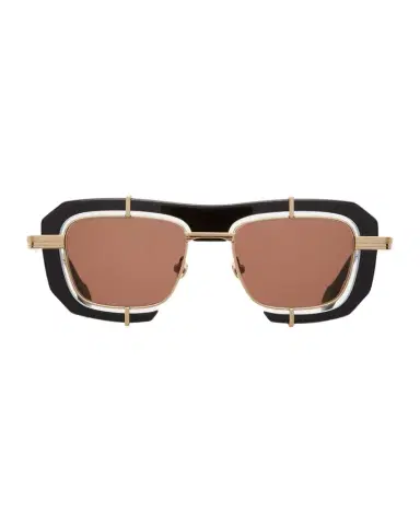 JW Anderson Geometric Aviator Stainless Steel Sunglasses | Thumbnail 1 JW Anderson Geometric Aviator Stainless Steel Sunglasses | Thumbnail 1