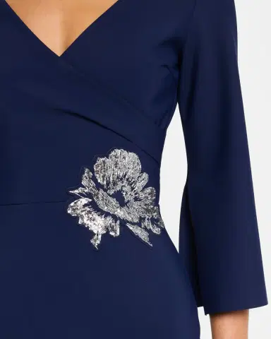 Chiara Boni La Petite Robe Shusui Bodycon Sequin Applique Midi Dress | Thumbnail 5 Chiara Boni La Petite Robe Shusui Bodycon Sequin Applique Midi Dress | Thumbnail 5