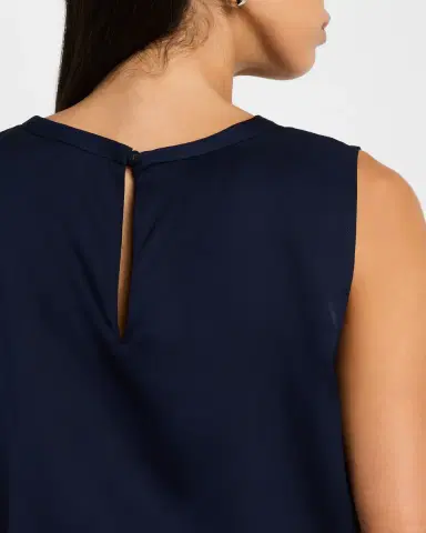 Kobi Halperin Aura Sleeveless Silk-Blend Blouse | Thumbnail 5 Kobi Halperin Aura Sleeveless Silk-Blend Blouse | Thumbnail 5