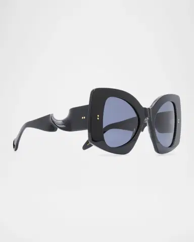 JW Anderson Twister Acetate Butterfly Sunglasses | Thumbnail 3 JW Anderson Twister Acetate Butterfly Sunglasses | Thumbnail 3