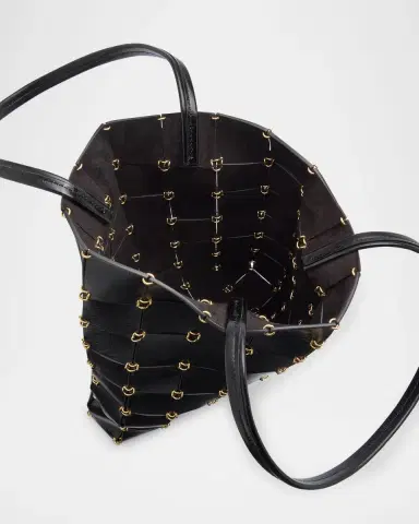 Khaite Emma Small Paneled Leather Tote Bag | Thumbnail 3 Khaite Emma Small Paneled Leather Tote Bag | Thumbnail 3