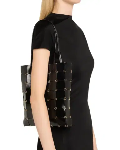 Khaite Emma Small Paneled Leather Tote Bag | Thumbnail 1 Khaite Emma Small Paneled Leather Tote Bag | Thumbnail 1