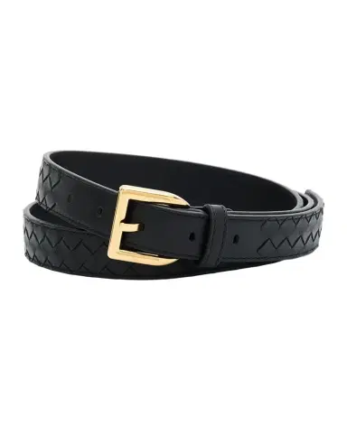 Bottega Veneta Intrecciato Piccolo Leather Belt | Thumbnail 1 Bottega Veneta Intrecciato Piccolo Leather Belt | Thumbnail 1