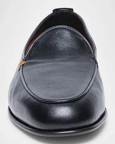 Santoni Men's Vibe Leather Loafers | Thumbnail 3 Santoni Men's Vibe Leather Loafers | Thumbnail 3