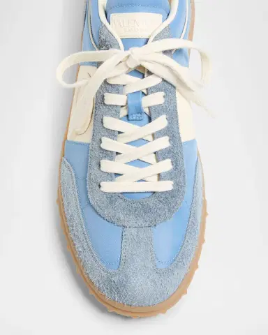 Valentino Garavani Men 's Upvillage Low-Top Leather Sneakers | Thumbnail 5 Valentino Garavani Men 's Upvillage Low-Top Leather Sneakers | Thumbnail 5