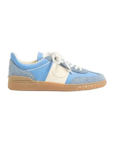 Valentino Garavani Men 's Upvillage Low-Top Leather Sneakers | Thumbnail 1 Valentino Garavani Men 's Upvillage Low-Top Leather Sneakers | Thumbnail 1
