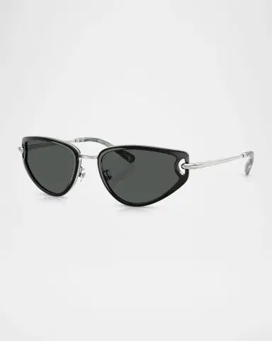 Tory Burch TY6115 Cat Eye Metal Sunglasses | Thumbnail 2 Tory Burch TY6115 Cat Eye Metal Sunglasses | Thumbnail 2