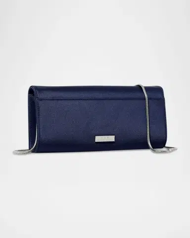 ALEXIS BITTAR Crystal Curve Recycled Satin Clutch Bag | Thumbnail 3 ALEXIS BITTAR Crystal Curve Recycled Satin Clutch Bag | Thumbnail 3