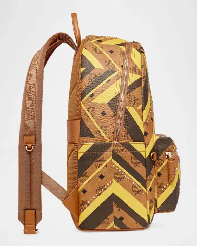 MCM Men's Medium Stark Mega Backpack | Thumbnail 3 MCM Men's Medium Stark Mega Backpack | Thumbnail 3